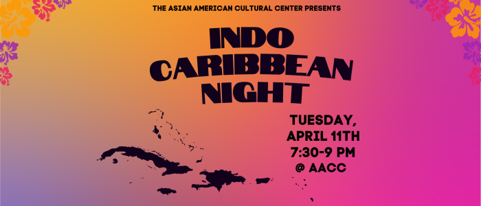 Indo-Caribbean Night flyer